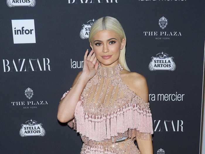 The starlet also shared her love of Balmain during a 2016 fashion-week event.