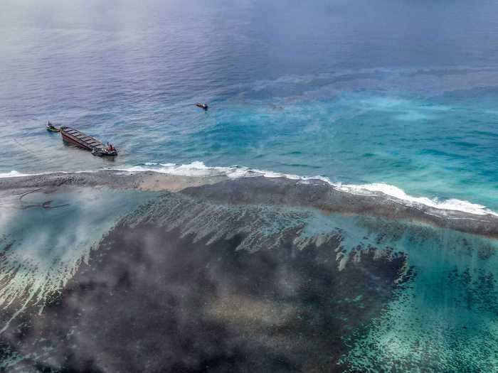 The oil leaking into the ocean near Mauritius could have devastating effects on the environment. The island issued a "state of environmental emergency" on August 7.