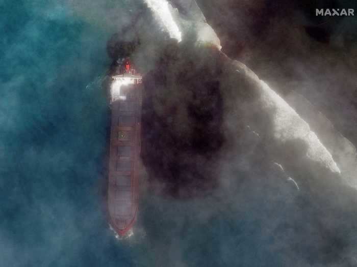 Government officials and environmentalists are actively working to stop 4,000 tons of fuel from leaking from the ship.