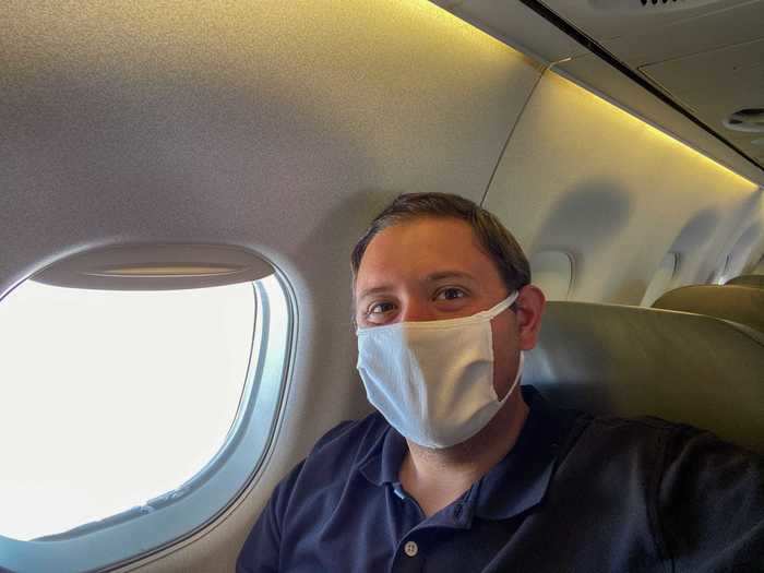 Face coverings are required on JetBlue and aircraft are disinfected via fogging.