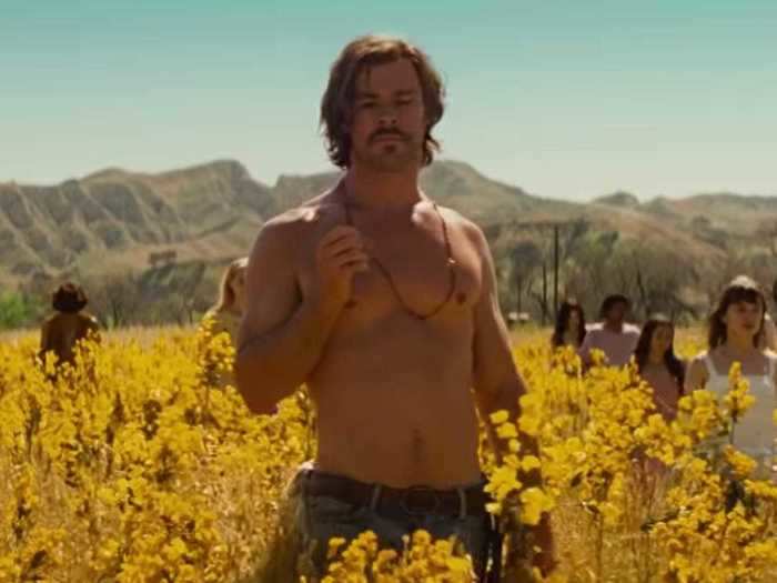 Hemsworth was Billy Lee in "Bad Times at the El Royale" (2018).