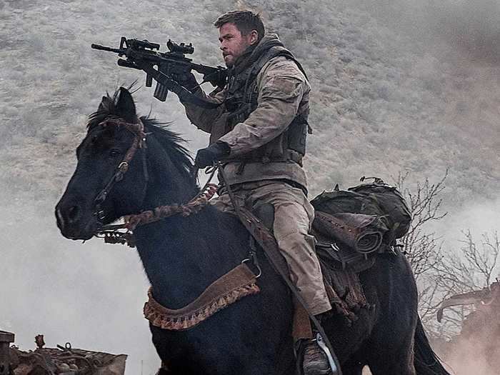 In "12 Strong" (2018), he played Captain Mitch Nelson.