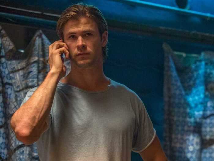 The actor played Nicholas Hathaway in "Blackhat" (2015).