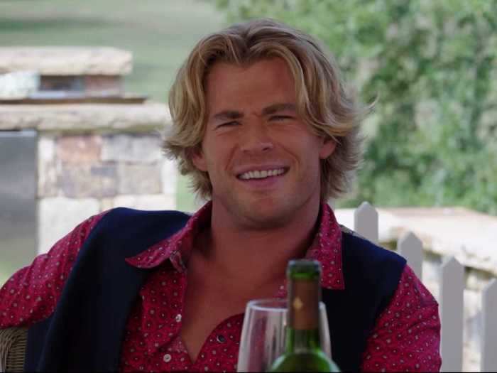 Hemsworth was Stone Crandall in "Vacation" (2015).