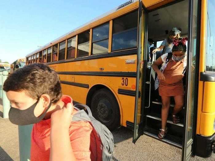 Schools in Corinth, Mississippi reopened on July 27. More than 100 students have been asked to quarantine since then.