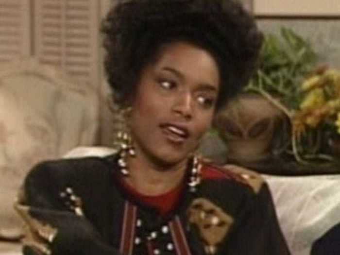 Angela Bassett appeared on "The Cosby Show" in the 