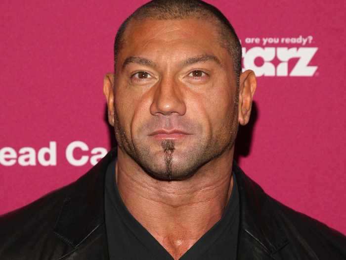 Before joining the MCU, Dave Bautista was a WWE champion.