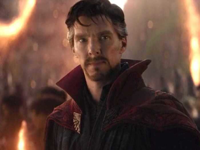 Cumberbatch returned as Doctor Strange in "Endgame," after being dusted in "Infinity War."