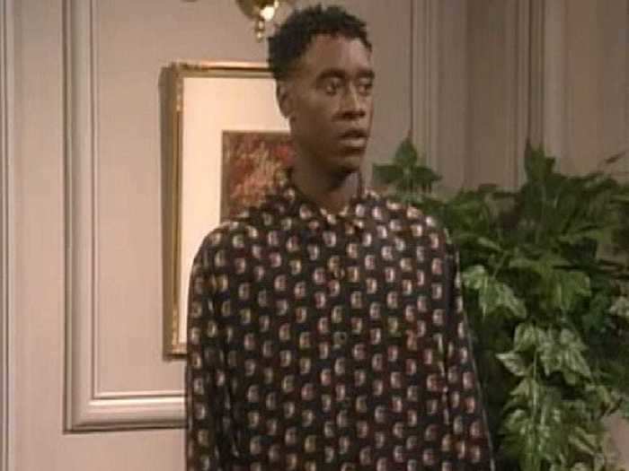 Back in the day, Don Cheadle appeared on an episode of "The Fresh Prince of Bel-Air."