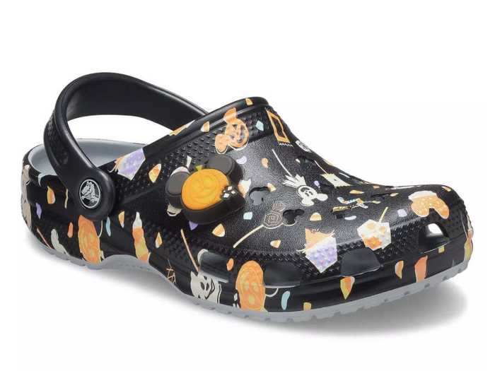 The Halloween-themed Crocs are frightfully fun and comfy.