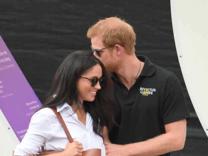 2. Despite their celebrity status, the early days of Markle and Harry