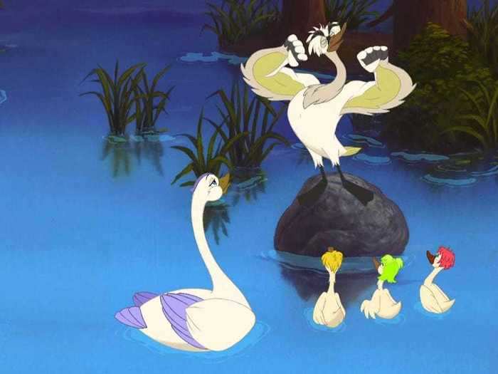 "The Trumpet of the Swan" (2001) was another TriStar Pictures film.