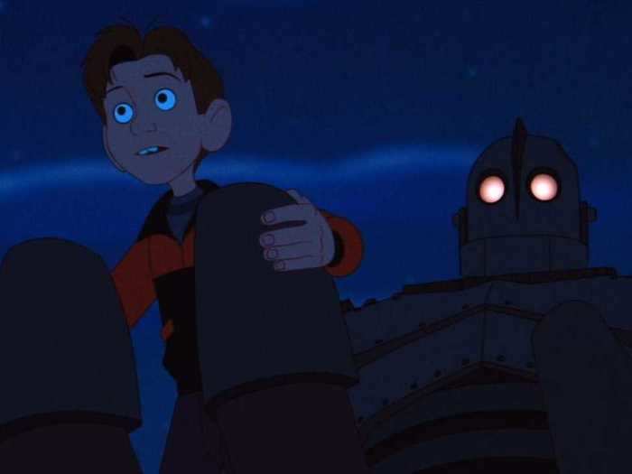 The animated classic "The Iron Giant" (1999) was produced by Warner Brothers.