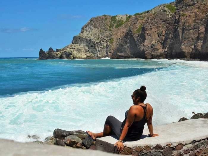 Visit the five square miles of Saba, also known as the "unspoiled queen."