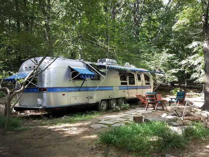 Hudson base camp in Cold Spring, New York, $183