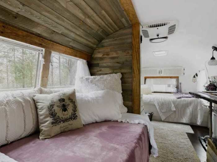 Queen bee boutique Airstream in Candler, North Carolina, $134