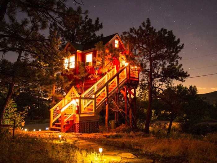 Rocky Mountain tree house in Carbondale, Colorado, $309
