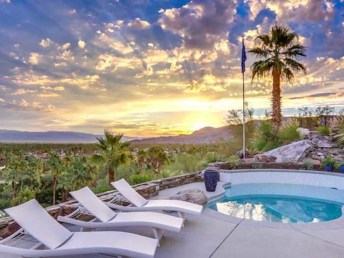 Valentino called the sale "bittersweet." On the upside, the Palm Springs real estate market is booming, he said.