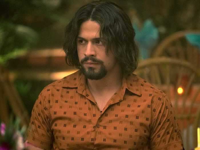 Castañeda wore a wig for season two.