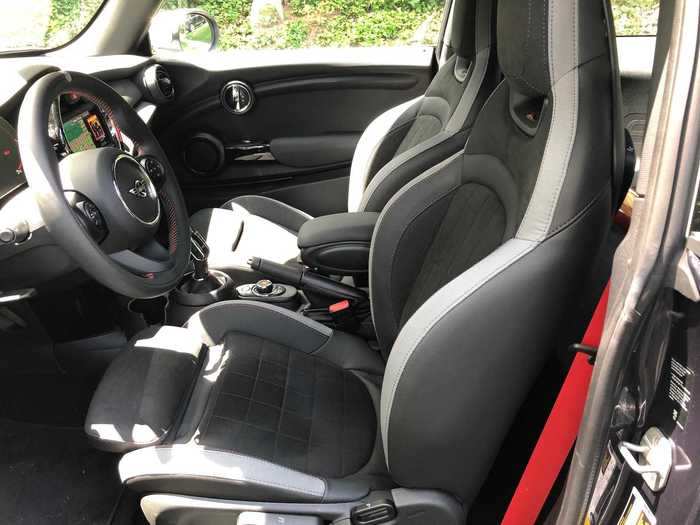 The GP is a two-seater, with just about anything that could add weight — such as rear seats — removed.