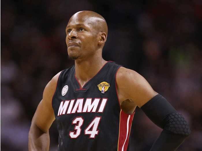 Ray Allen left a Big Three with the Celtics to join the Heat