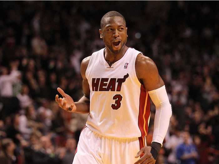 Dwyane Wade was the founding member of the Heat Big Three, having already won a championship in his first seven years with the team.