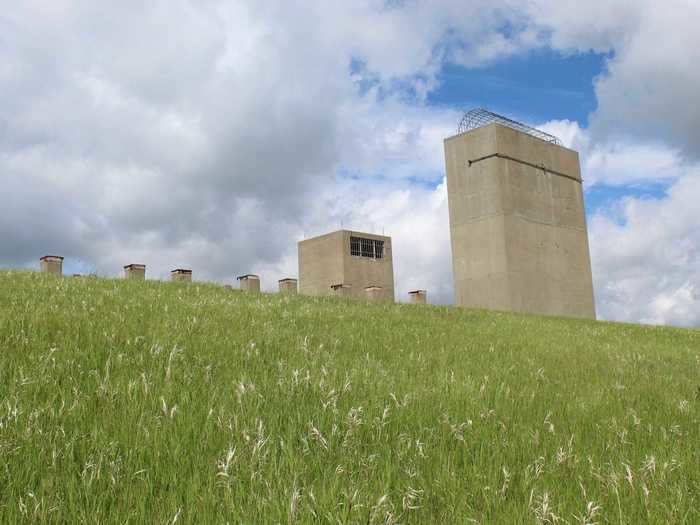 The property has 14 missile launch tubes, plus a command bunker.