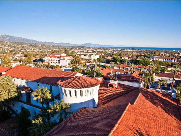 Its 3,800 square miles include four offshore islands and five key places: Santa Barbara, Goleta, Montecito, Summerland, and Carpinteria.