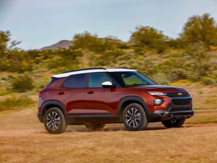 1. Chevrolet Trailblazer  — 19 days on average