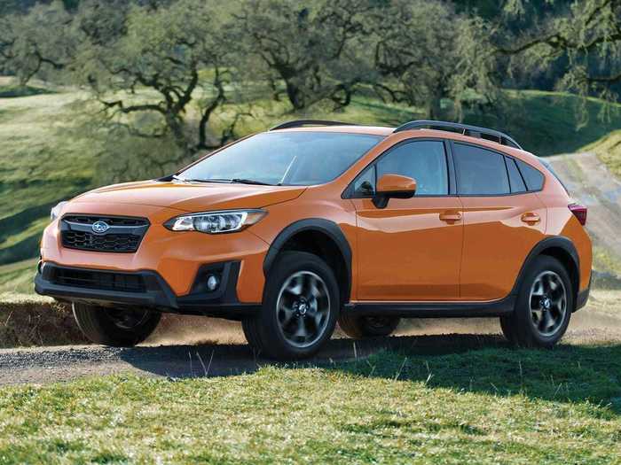 9. Subaru Crosstrek — 44.7 days on average