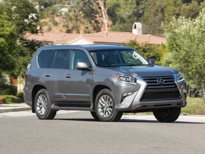 10. Lexus GX 460 — 46.1 days on average