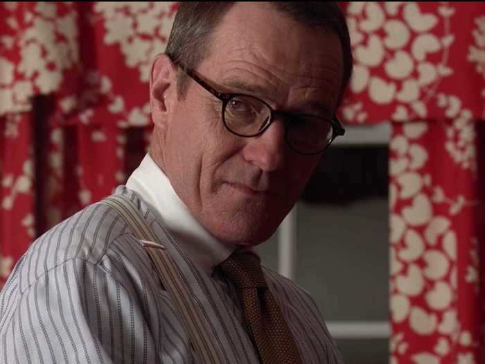 Cranston played Mr. Dearden in "Detachment" (2012).