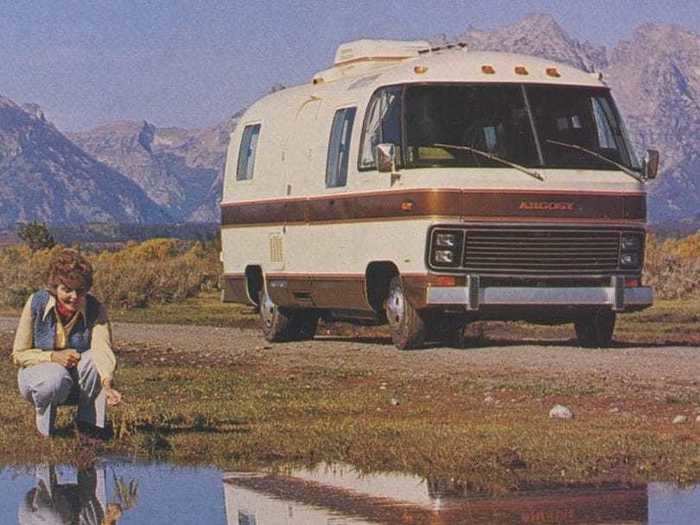 Airstream created its first motor home in the 