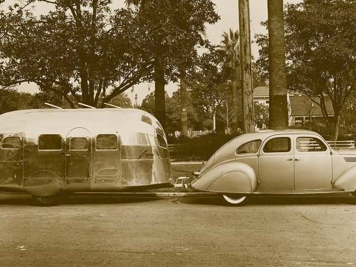 The first official Airstream was the Clipper, which was made out of aluminum.