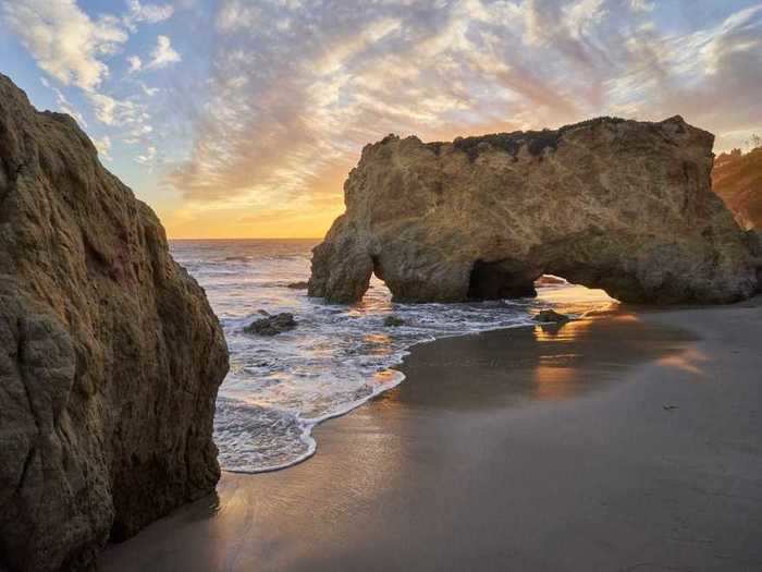 Some like to call El Matador Beach "California