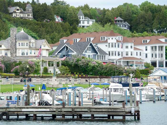 Mackinac Island, Michigan, which has a ban on cars, is a slice of the past.