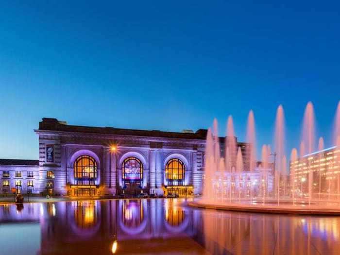 Kansas City, Missouri, also known as "The City of Fountains," is famous for, well, its many beautiful fountains.