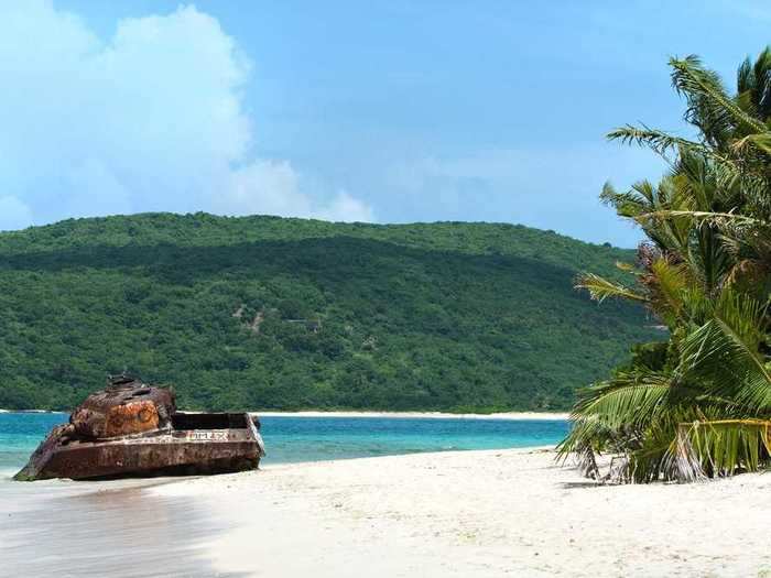 Culebra, a tiny island of off Puerto Rico, has stunning white beaches and turquoise waters — but a fraction of the tourists you