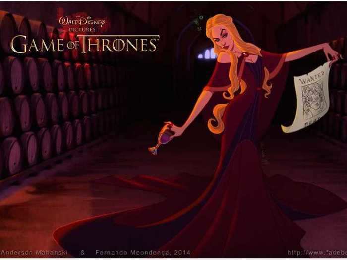 Cersei is a classic Disney villain due to her scheming and backstabbing ways.