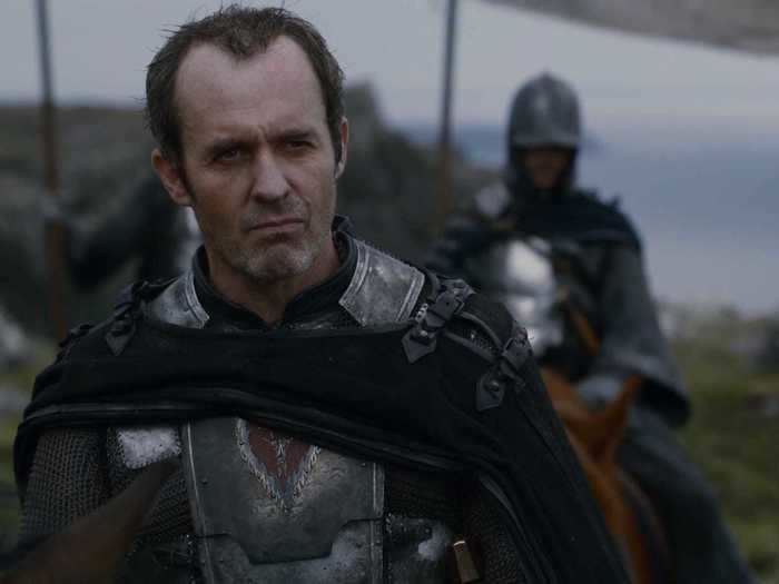 Stephen Dillane had a hard time as Stannis Baratheon, the younger brother of King Robert Baratheon, in "Game of Thrones." After his brother died, Stannis declared himself the rightful heir to the throne, and launched a campaign that included witchcraft and wizardry, child sacrifices, and several battles to claim it.