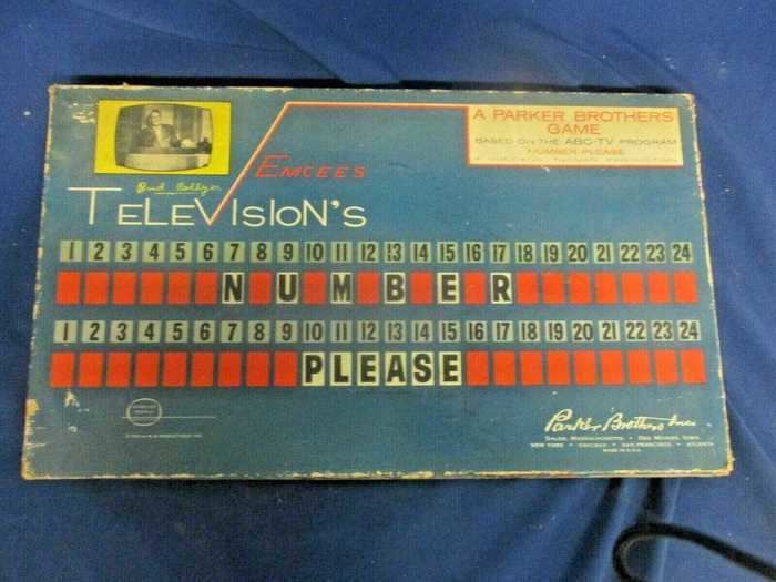 Number Please was loosely based on a 1961 game show.