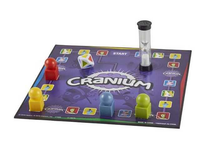 The structure of Cranium remains the same, though the board design has changed.