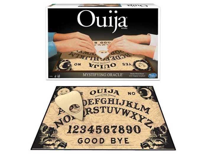 Ouija boards today are cardboard instead of wood.