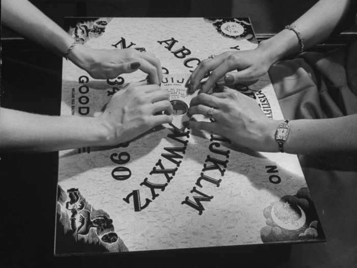 The mystical Ouija board reportedly named itself in 1890.