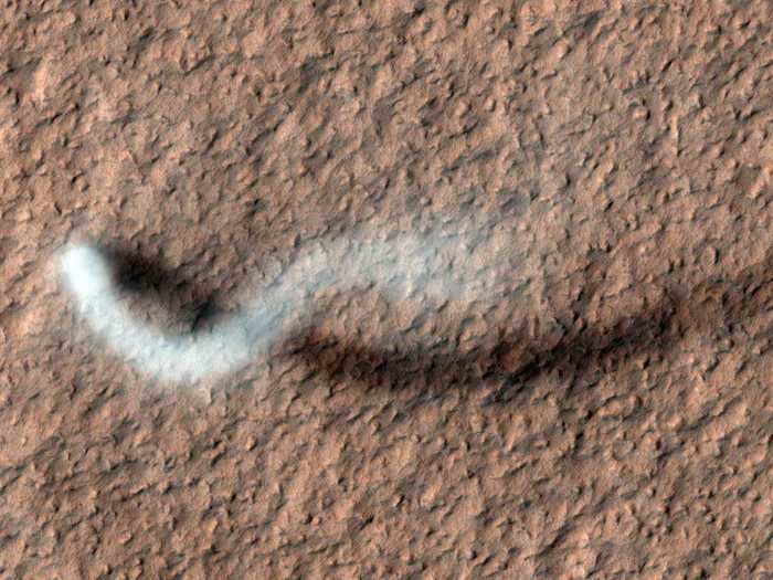 Mars is full of dust devils — millions form and die on the planet each day.