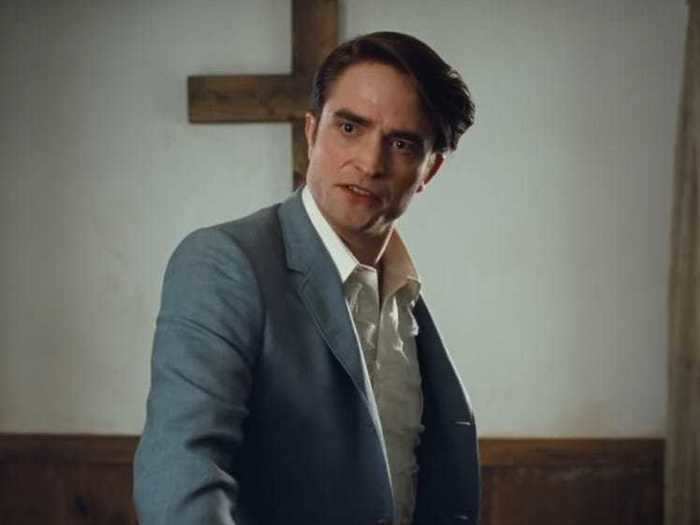 Robert Pattinson plays Pastor Preston Teagardin, who has some dark secrets.