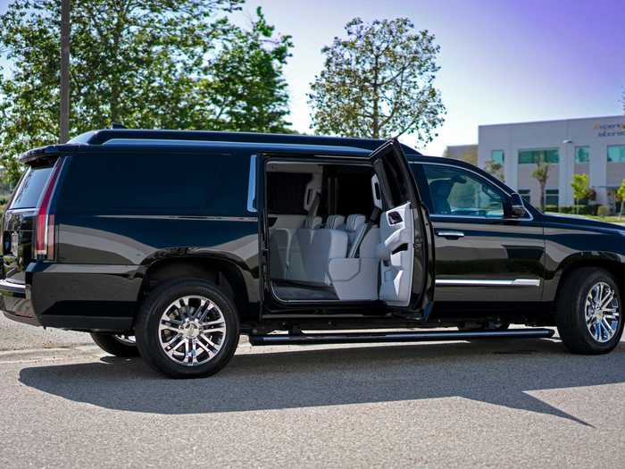 Becker Automotive Design, which builds and sells luxurious SUVs and vans, built out the Caddy specifically for Stallone to the tune of $409,000.