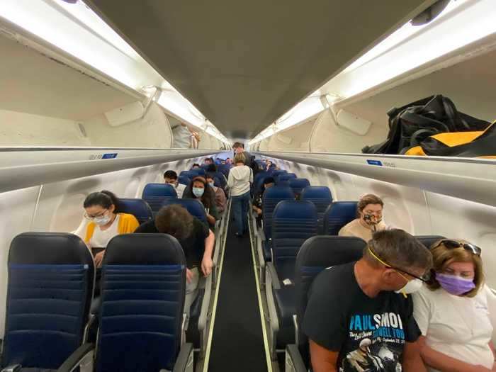 The downside, though, is that having fewer available seats makes social distancing even harder to accomplish on regional jets and more flights will likely be filled closer to capacity, as a result.