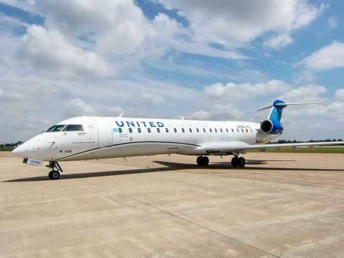 So, the airline concocted a new 50-seat regional jet, the Bombardier CRJ550, to get around the scope clause.