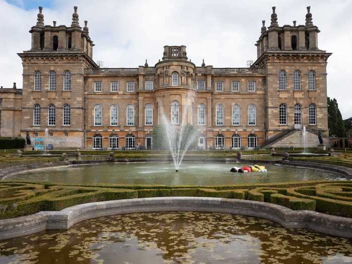 Blenheim Palace in Oxfordshire, England